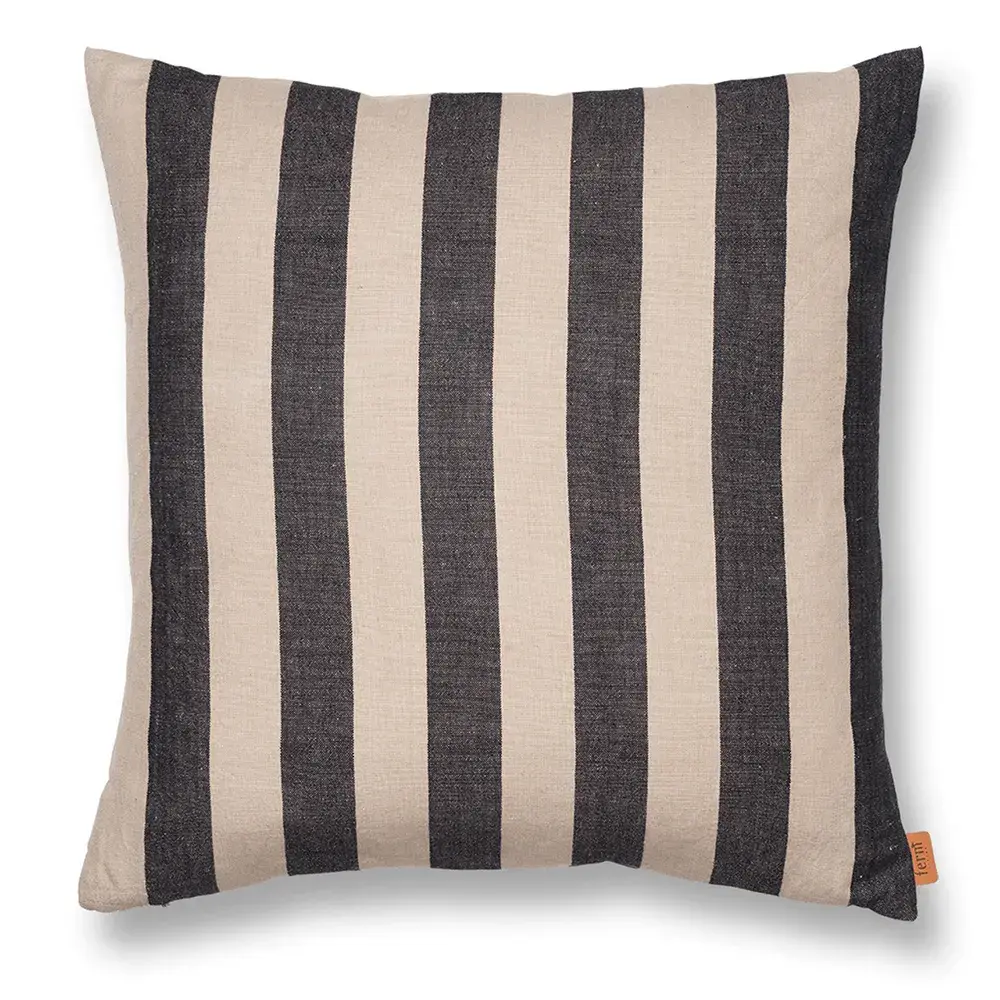 Grand Dekorativ pute - Sand/Black