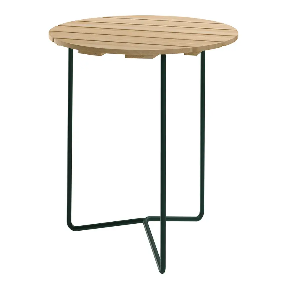 Bord 6B 60 cm Oljet furu / Grønn