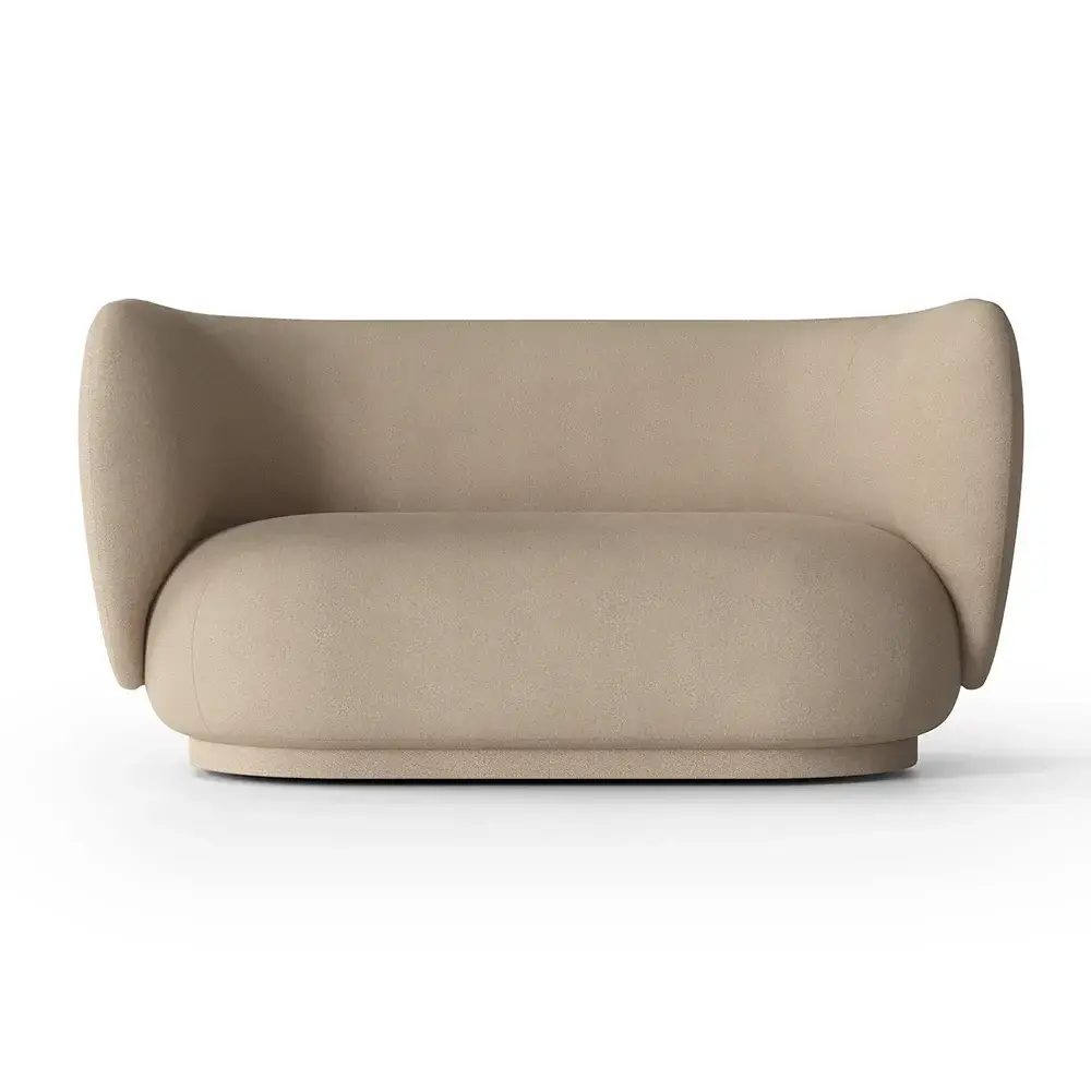 Rico 2-seter sofa Brushed - Sand