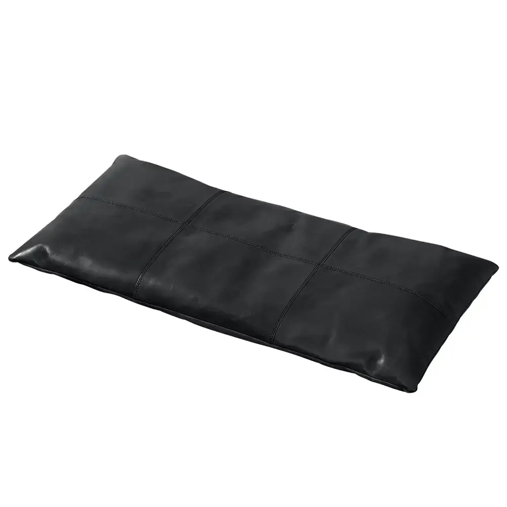 Rib Pute 73 cm Svart skinn