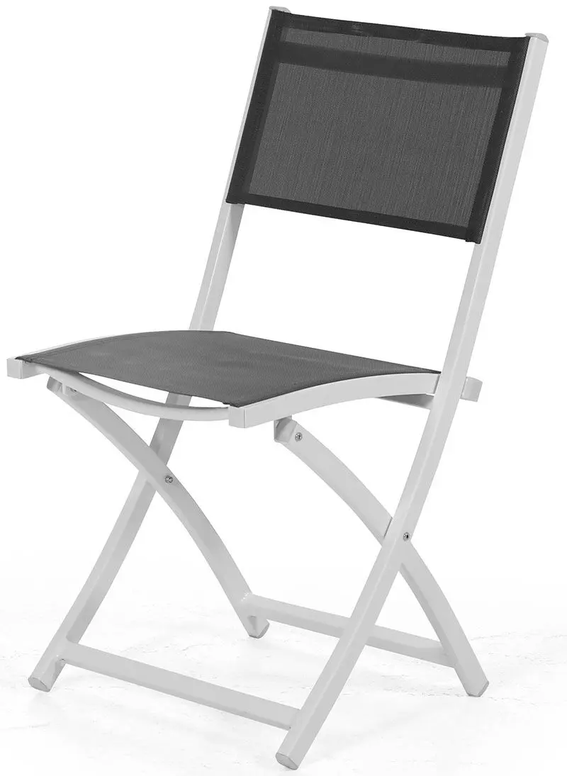 Leone Sammenleggbar Stol Hvit/Grå