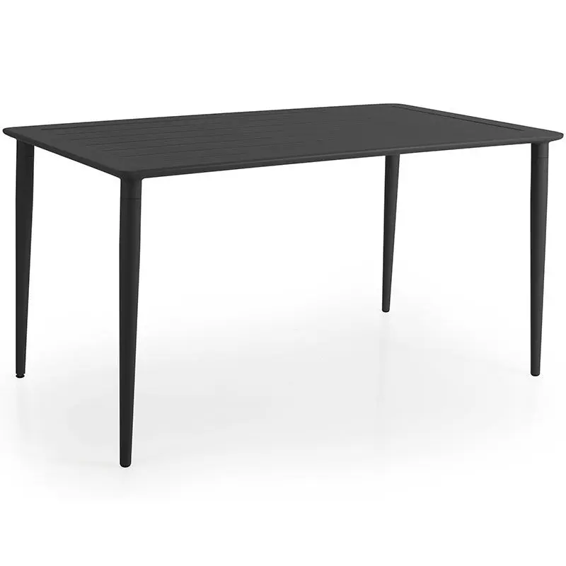 Nimes spisebord 78x140 cm antrasitt Brafab