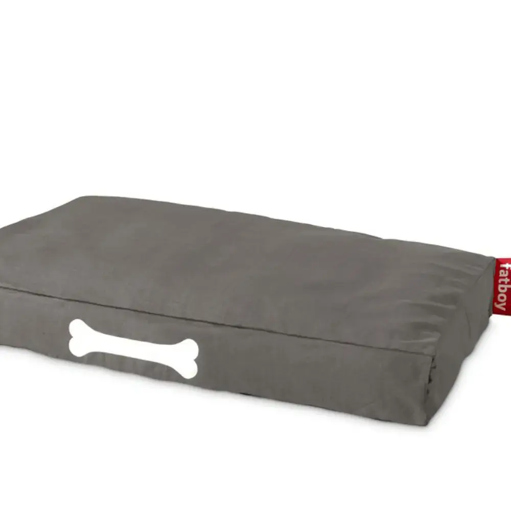 doggielounge L canvas Hundeseng recycled charcoal grey