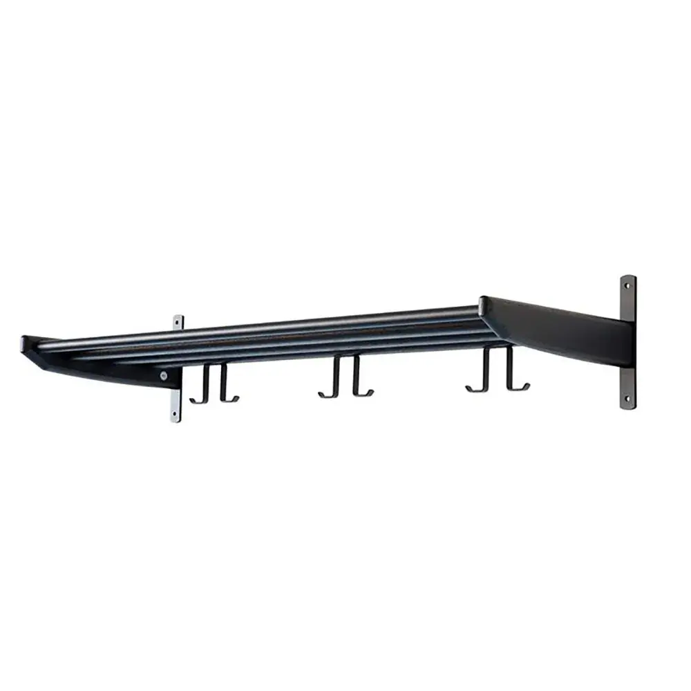 Cora Hattehylle 90 cm Svartbeiset eik