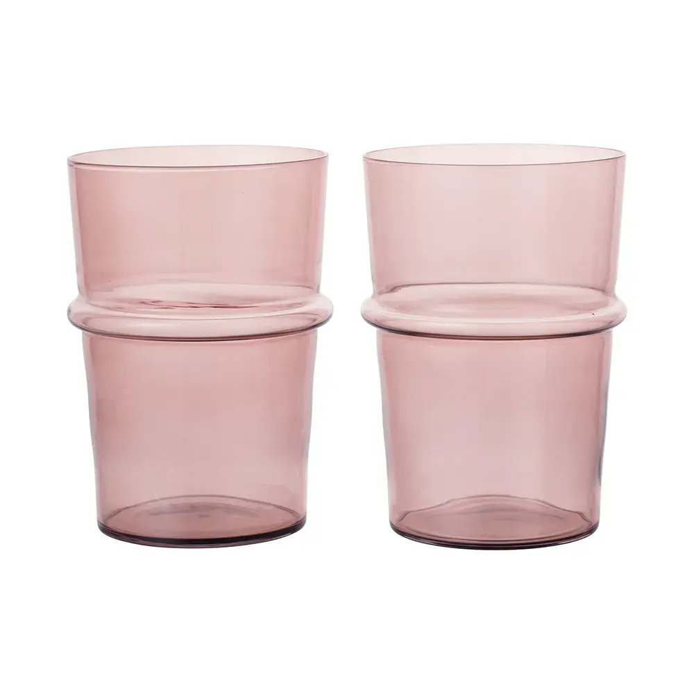Boya Drikkeglass 2-pak - Mauve
