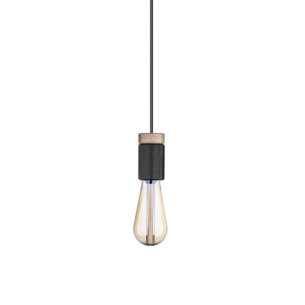 Holder Pendel E27 Svart