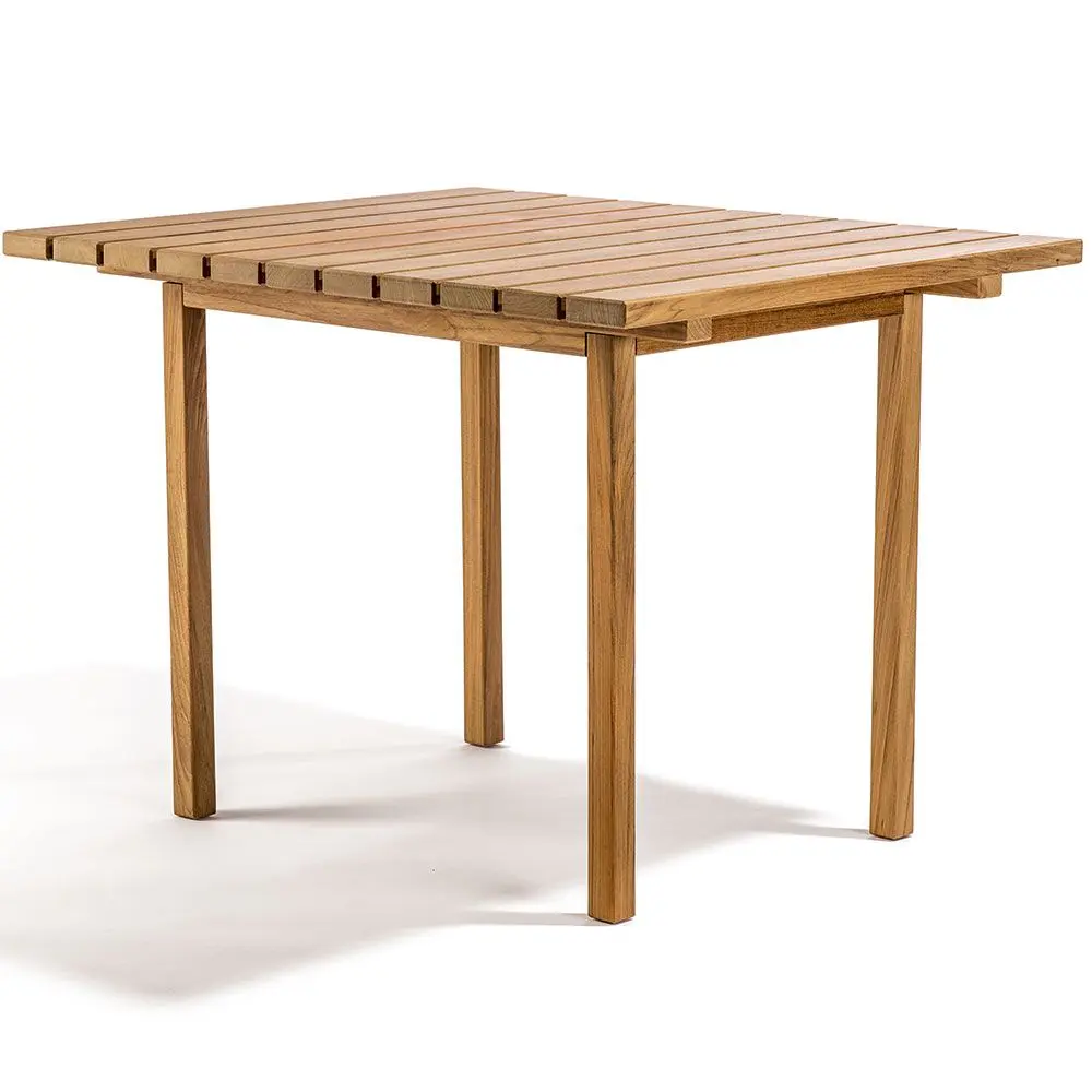 Djurö spisebord teak 100 x 85 Skargaarden