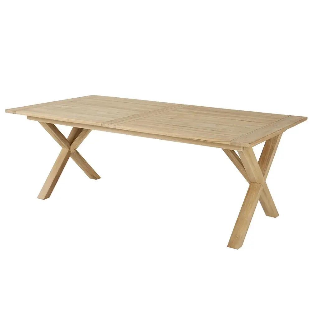 Brutus Spisebord 100x200-265 cm teak