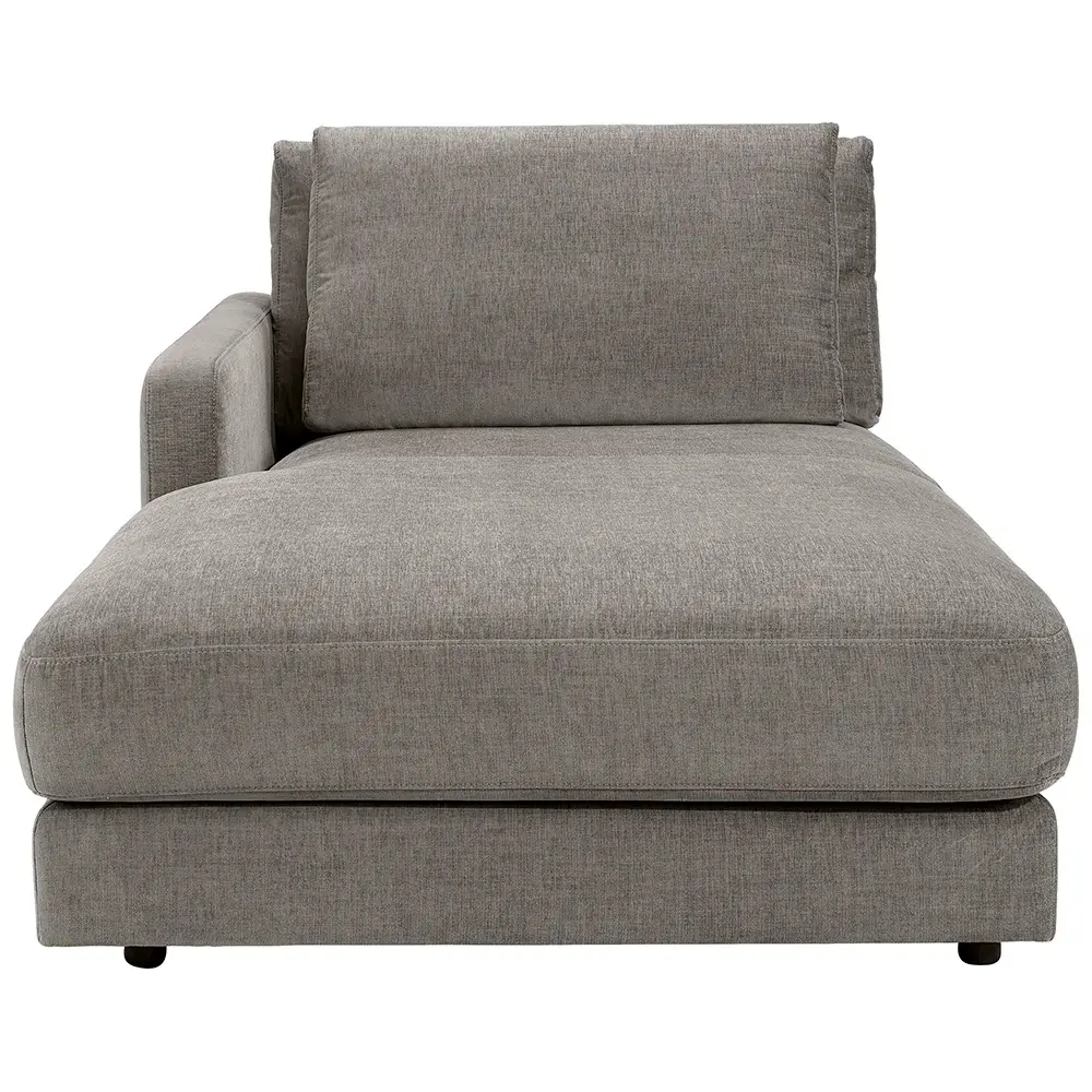 Reno sjeselong venstre seksjon Hailey taupe