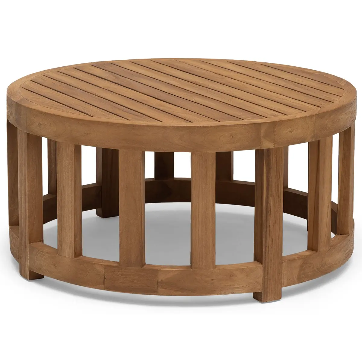 Lounge salongbord 80 cm teak