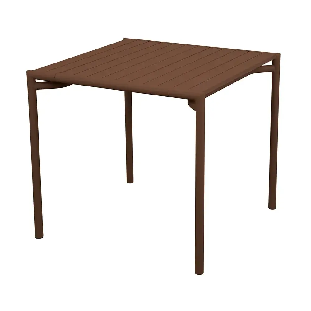 Bliss spisebord 81x81 cm Desert red
