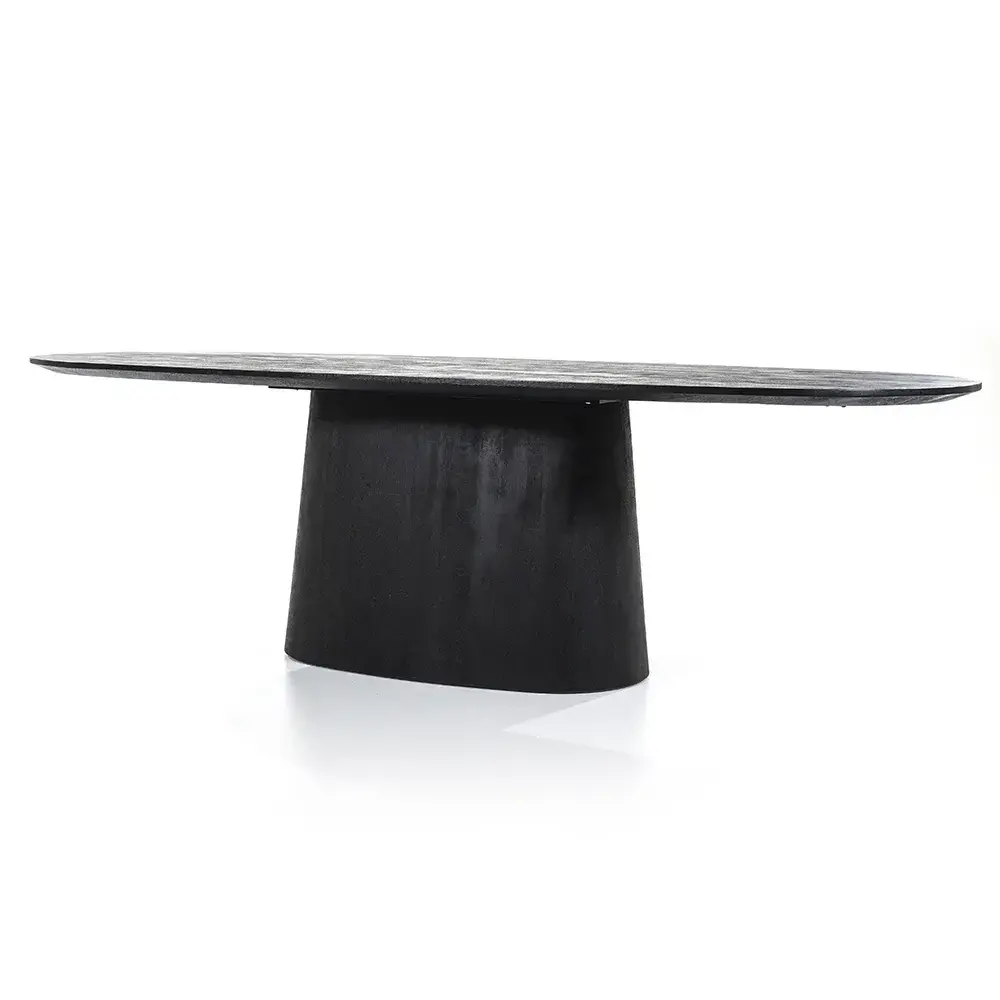 Aron Spisebord 200x110 - sort
