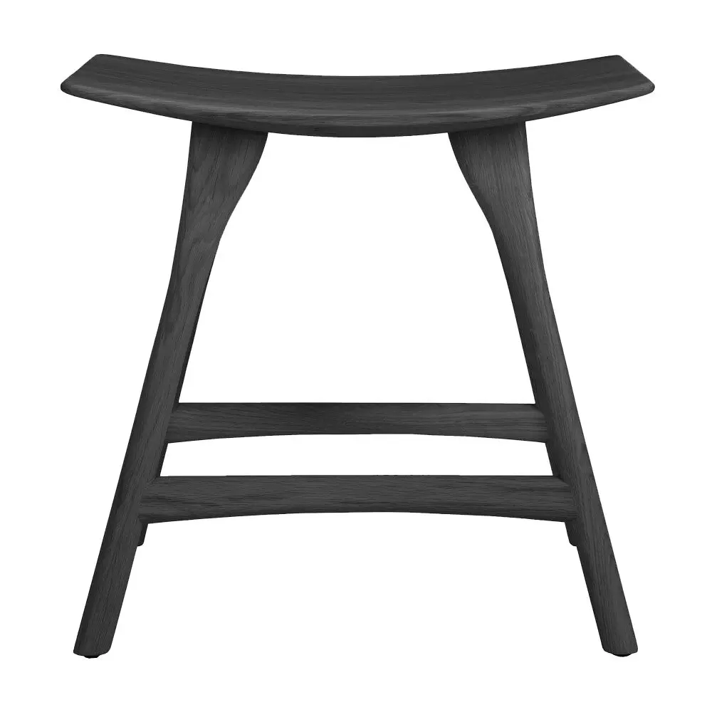 Osso Stool Svartlakkert eik