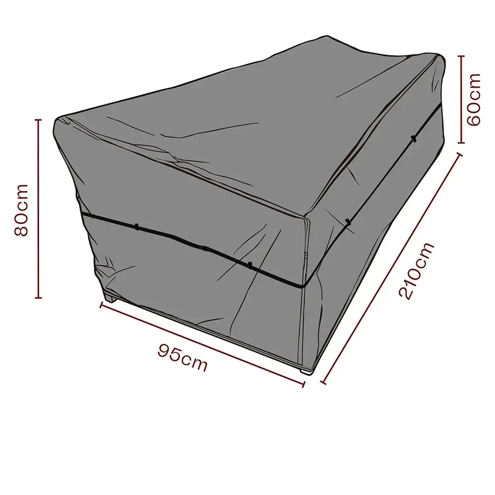 Møbeltrekk sofa 210x95x80 cm Premium