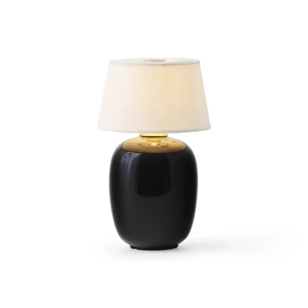 Torso bærbar lampe svart
