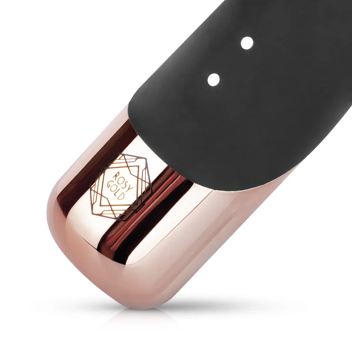 Rosy Gold Rabbit Vibrator - Svart