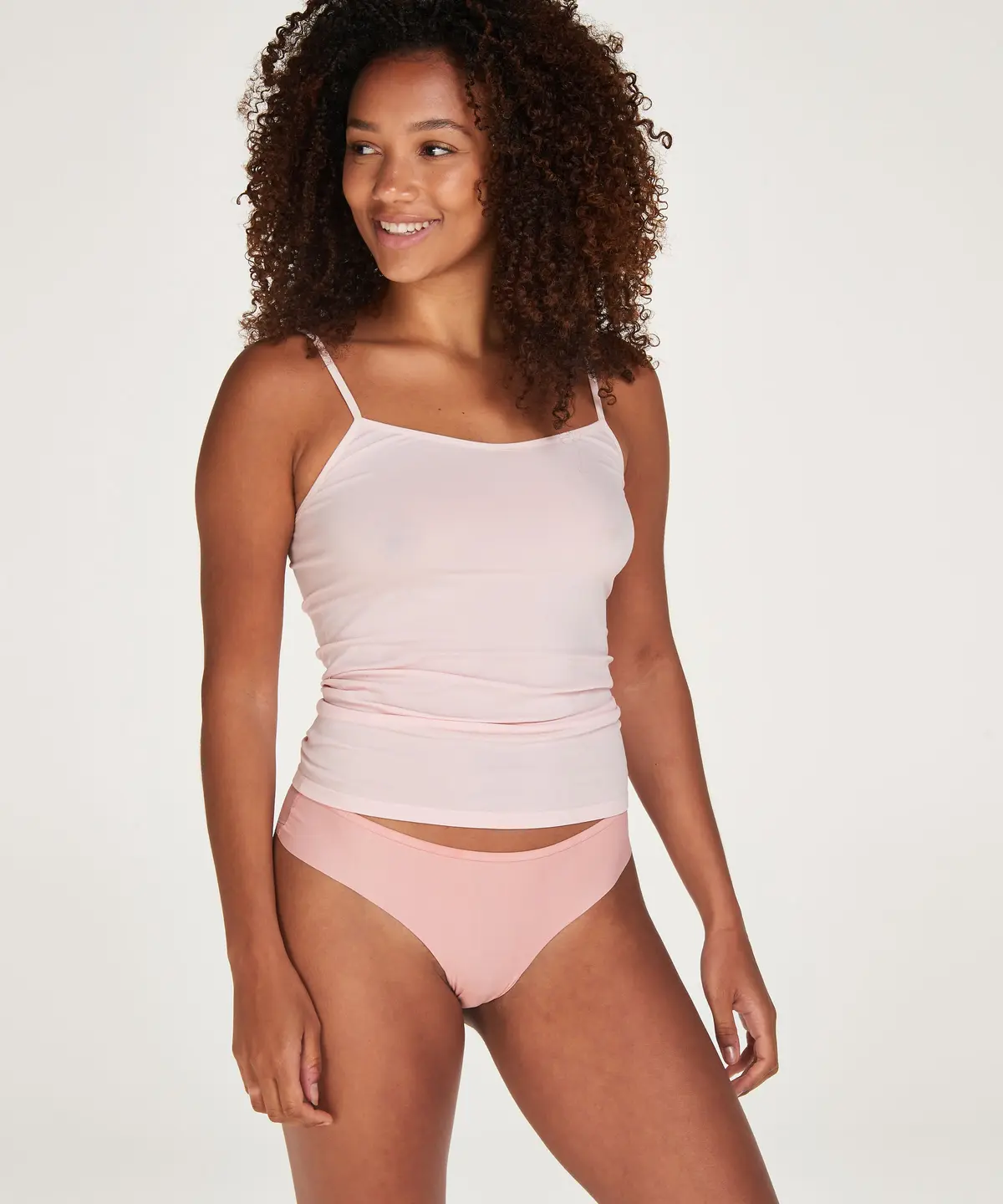 3-pakning invisible brasiliansk truse - Beige
