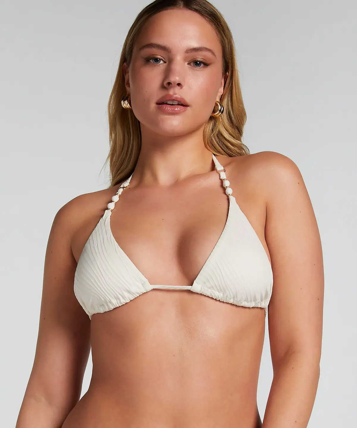 Trekantbikinitopp Cozumel - Hvit