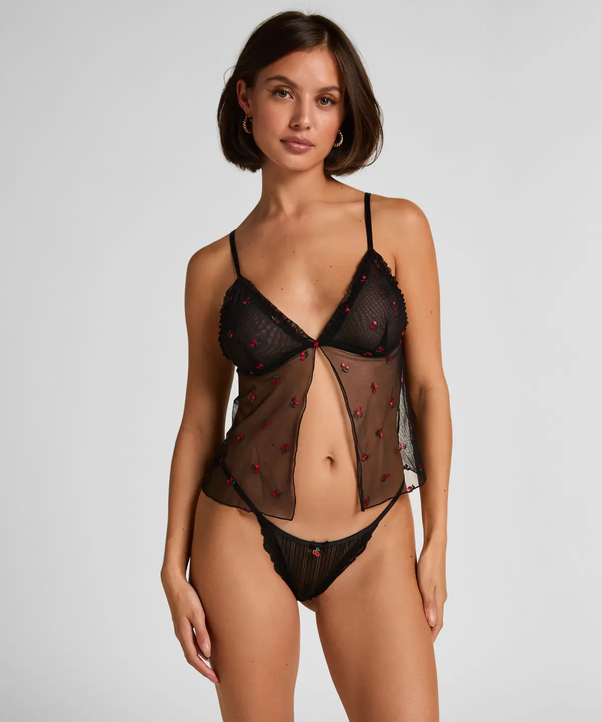 Cami Mesh Chelsey - Svart