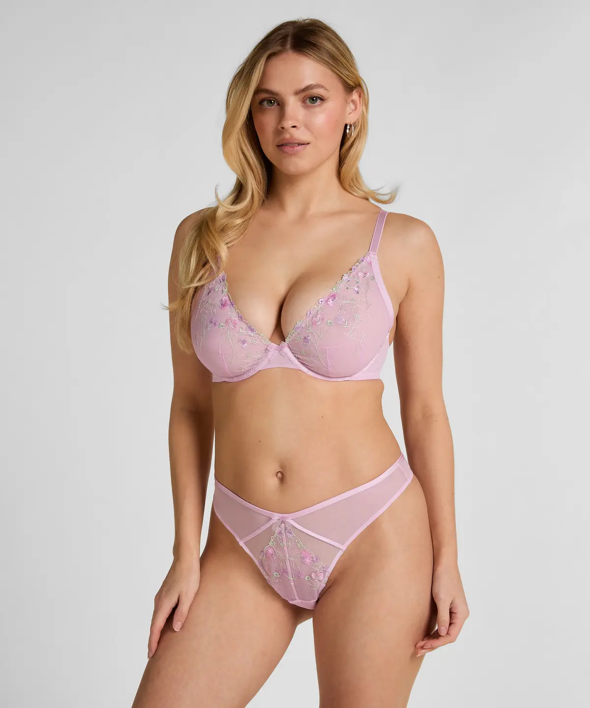 Highleg String Eleni - Lilla