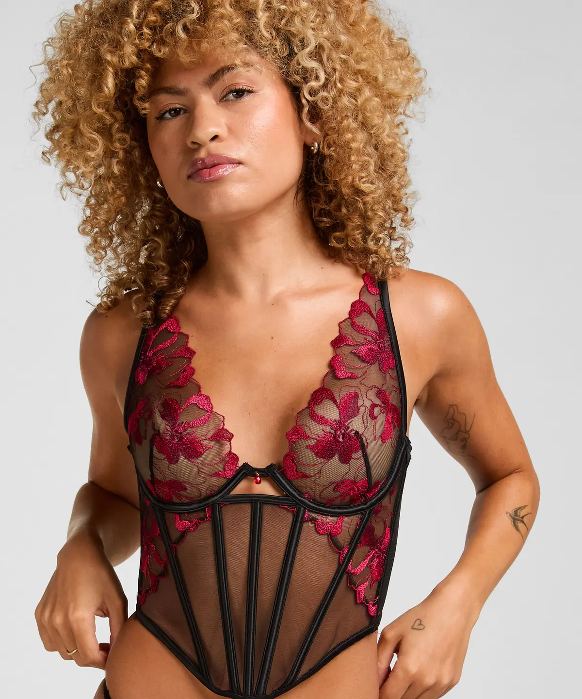 Bustier Dahlia - Svart