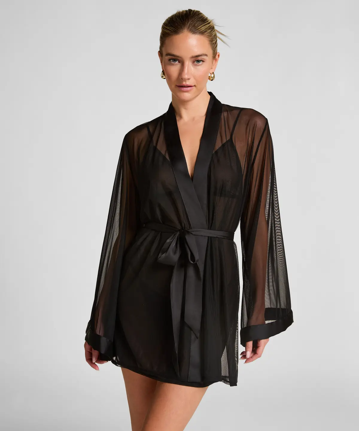 Kimono Maxime Tulle - Svart