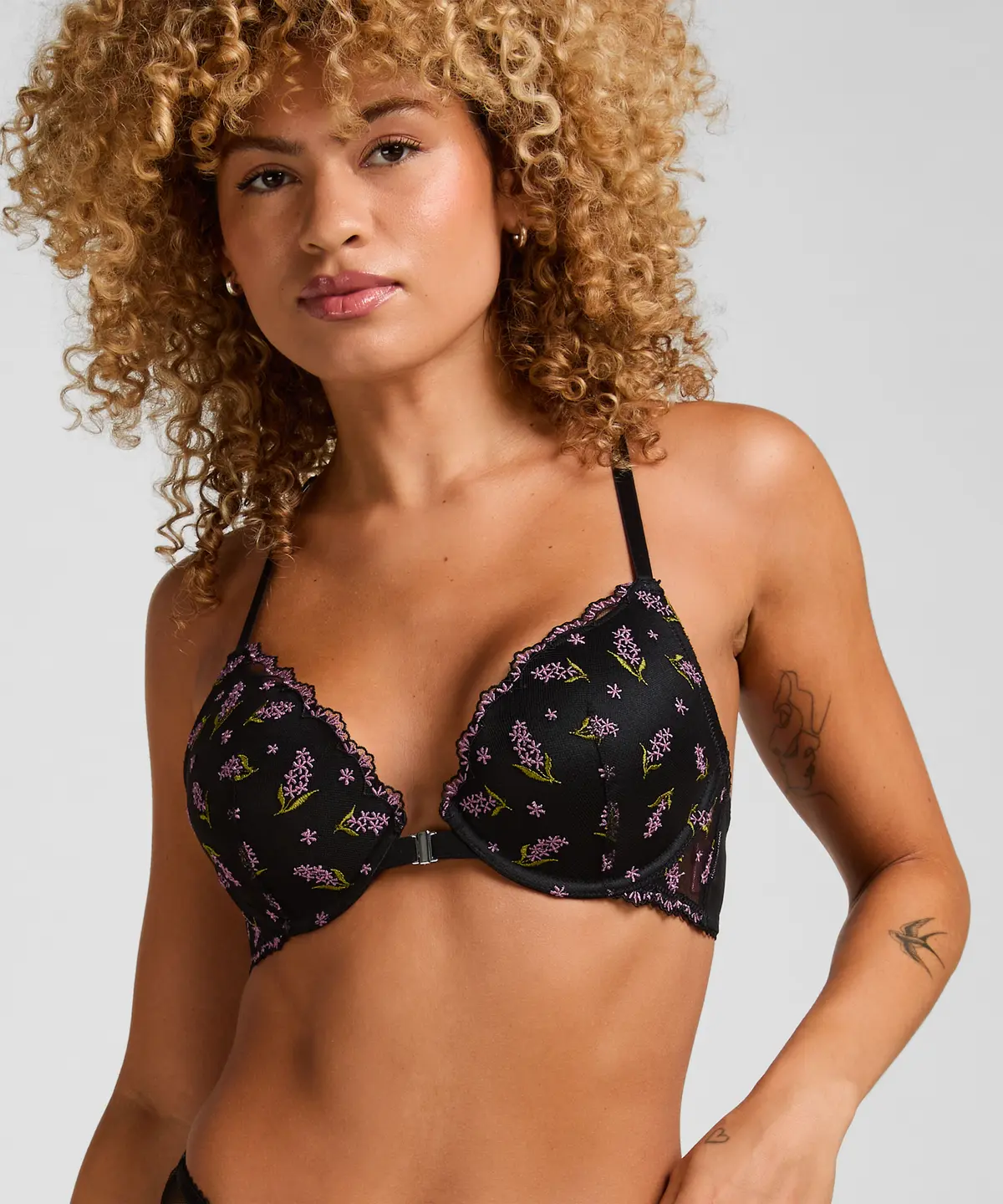 Push-Up BH Iris - Svart