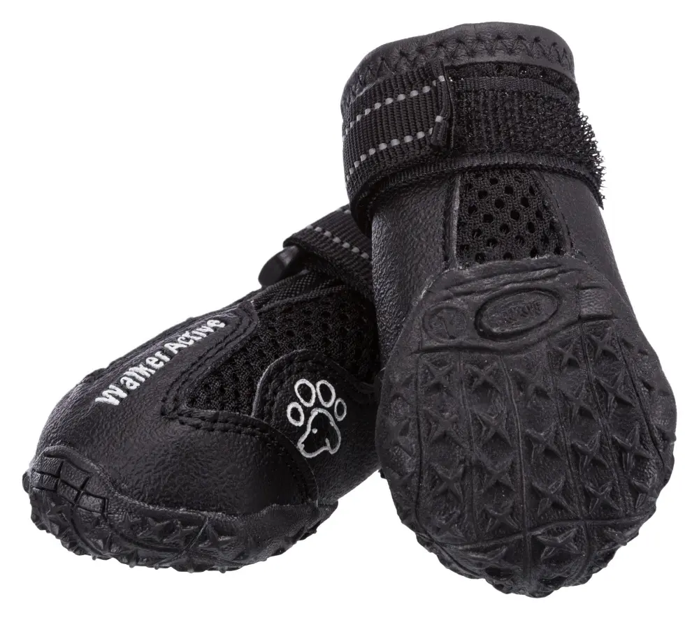 Sorte walker active hundesko 2pk
