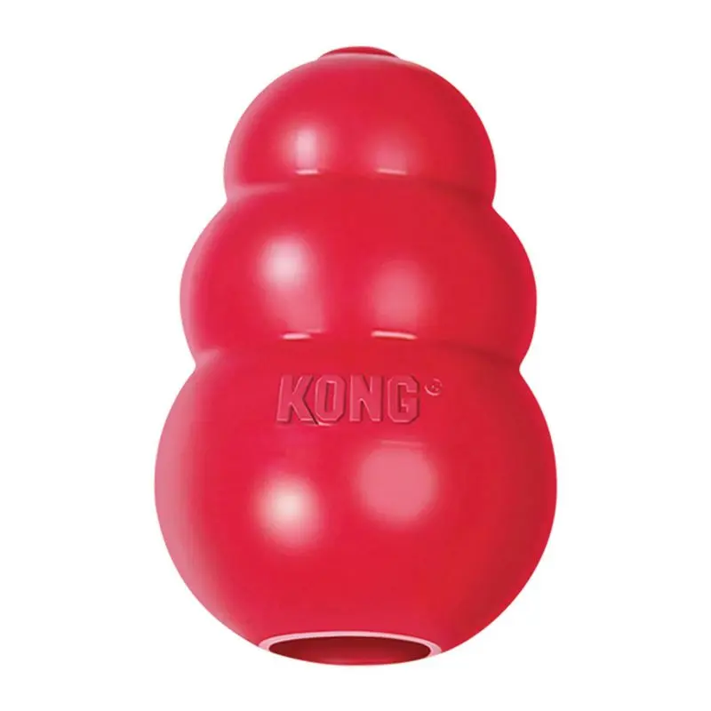 KONG Hundeleke Classic Rød M 8,5cm
