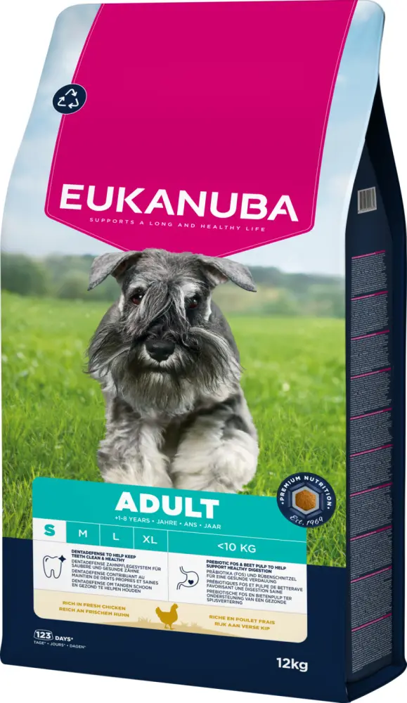Eukanuba Adult Small Breed Kylling 12kg