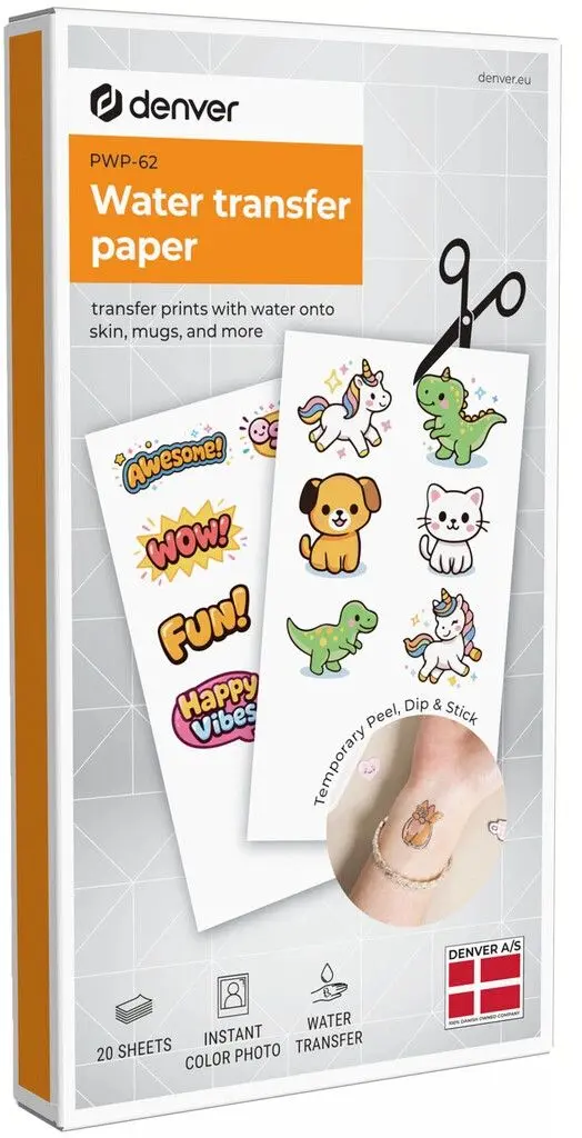 Denver MCP-6010 Fotopapir For Tatovering