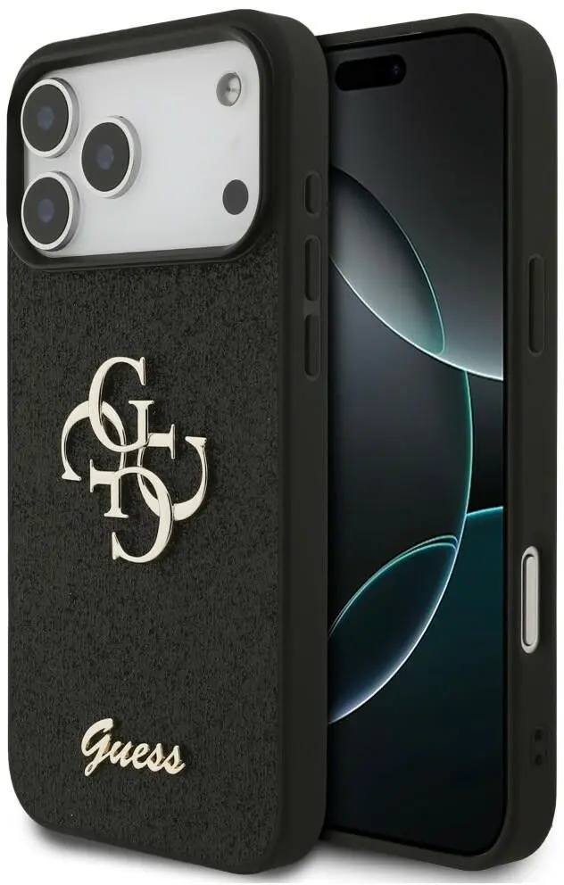 Guess Glitter 4G Big Logo Case (iPhone 17 Pro Max/18 Pro Max)