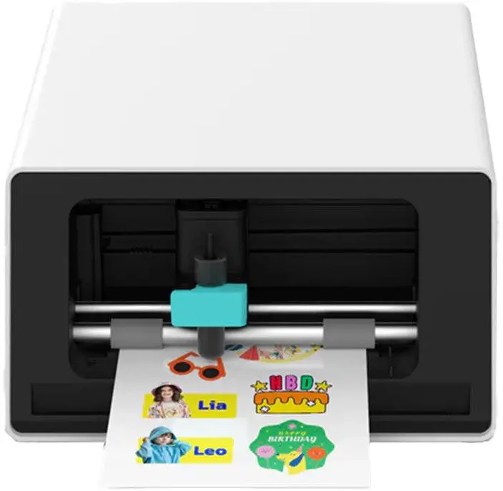 Liene Pix Cut 2-i-1 bærbar fotoprinter - Fargesublimering