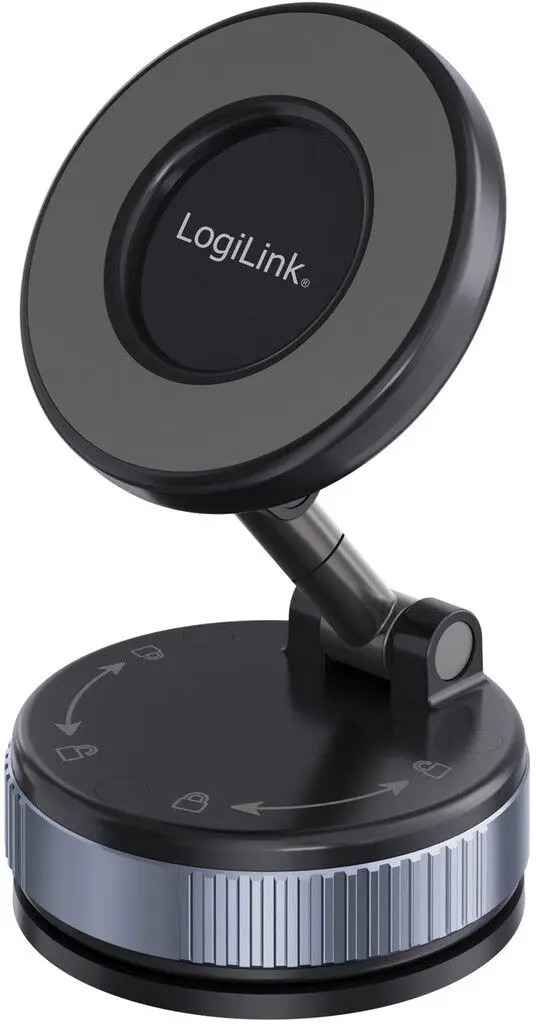 LogiLink Magnetisk Mobilholder med Vakuumfeste
