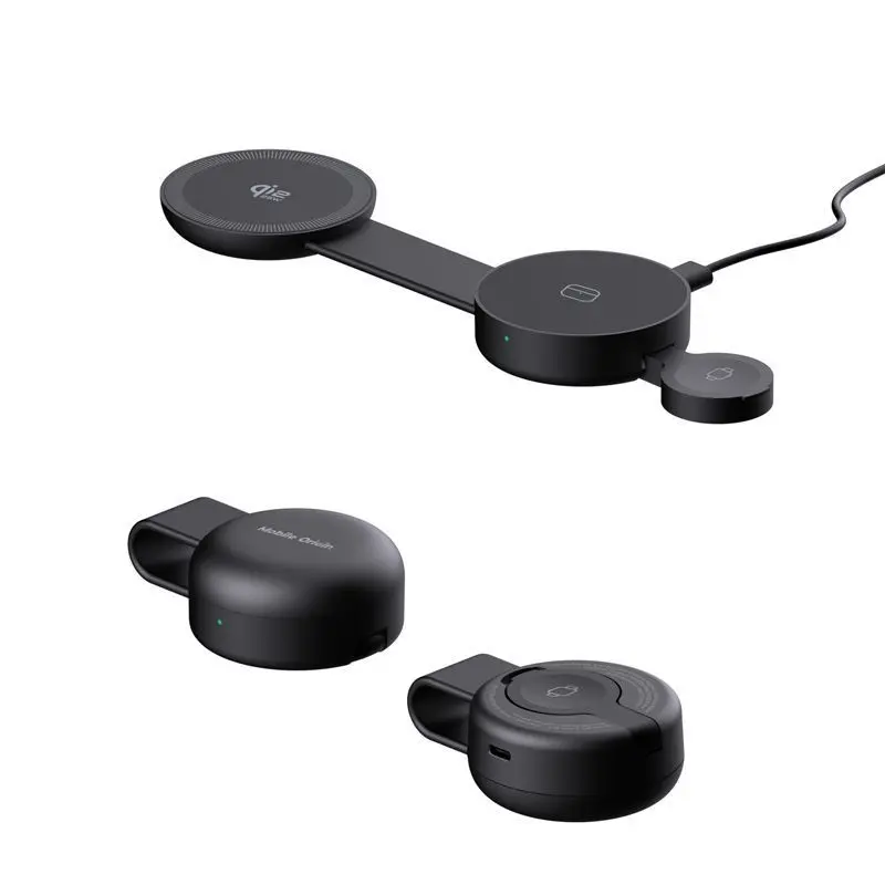 Mobile Origin 3-in-1 Qi2 Foldable Magnetic Pad 25W