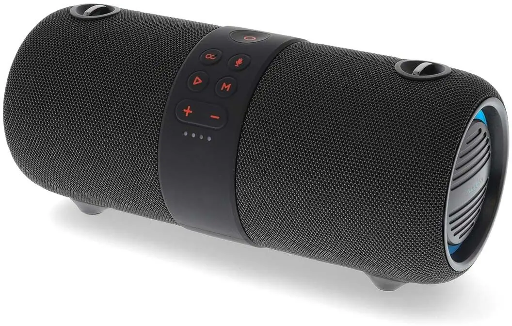 Nedis bærbar Bluetooth-høyttaler med dynamisk RGB