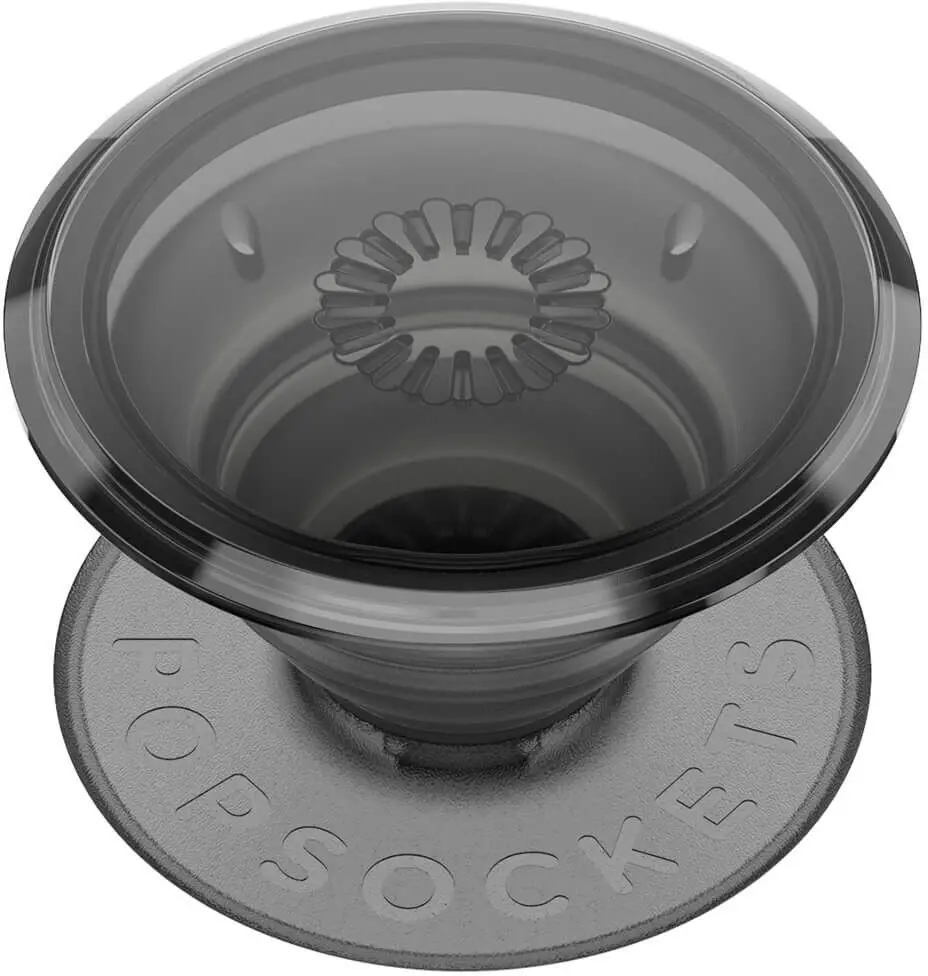 PopSockets PopGrip Original Translucent Black Smoke