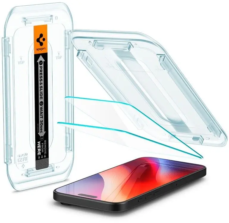 Spigen Glass.tR EZ Fit (iPhone 16 Pro/17/17 Pro)