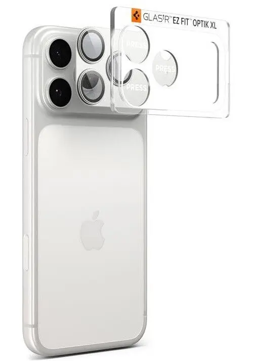 Spigen Glass.tR Optik Pro XL EZ Fit (iPhone 17 Pro)