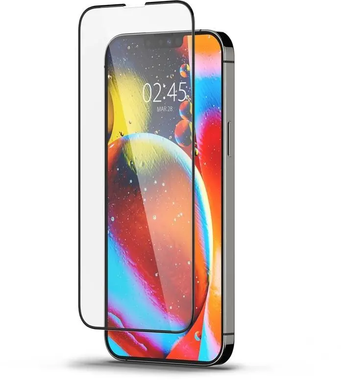 Spigen GLAS.tR Slim HD Frame (iPhone 17e/16e/14/13/13 Pro)