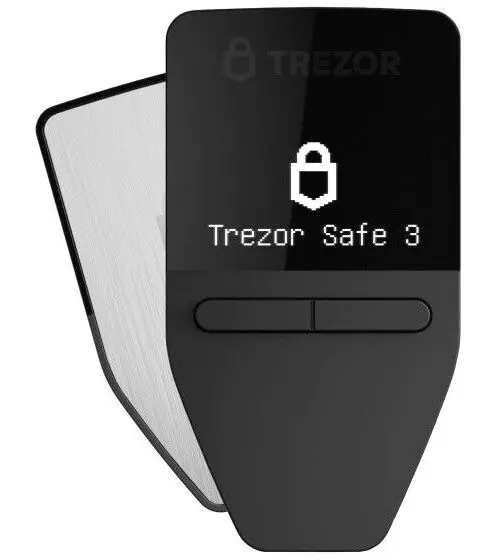 Trezor Safe 3 Crypto Hardware Wallet