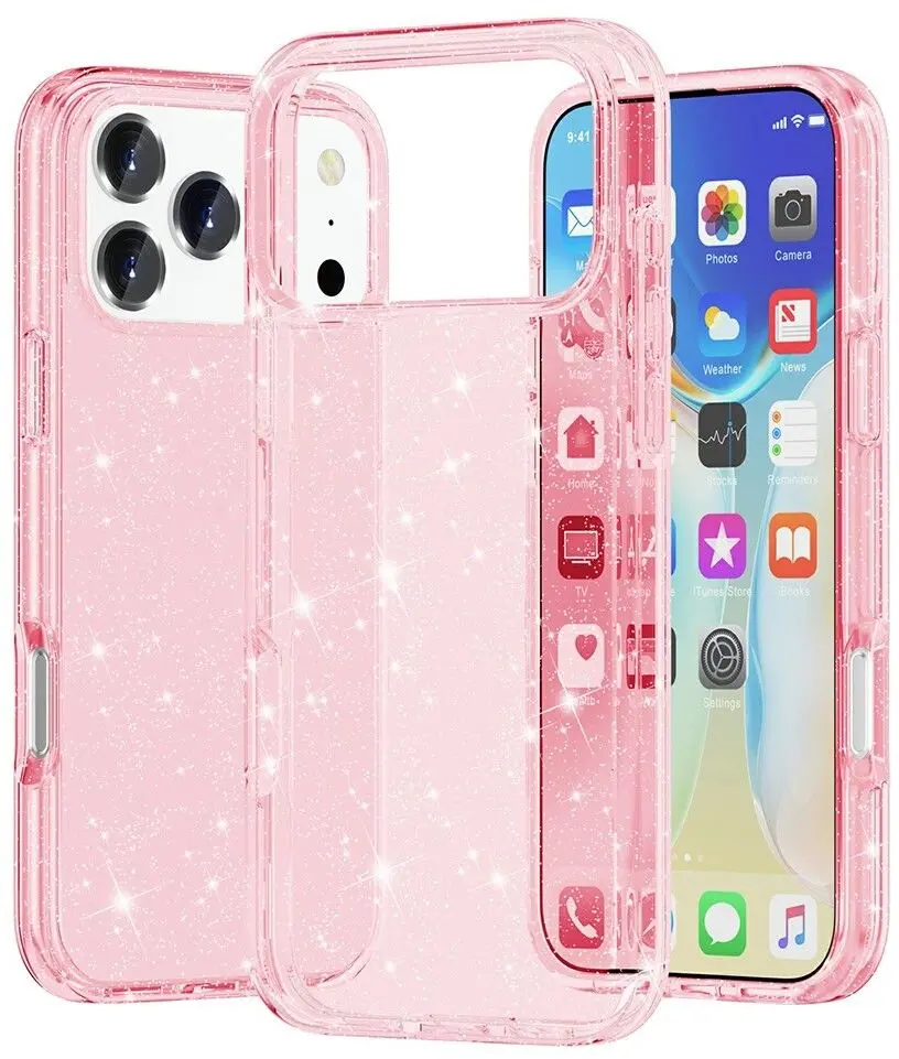 Trolsk Mobildeksel - Glitter (iPhone 17 Pro)