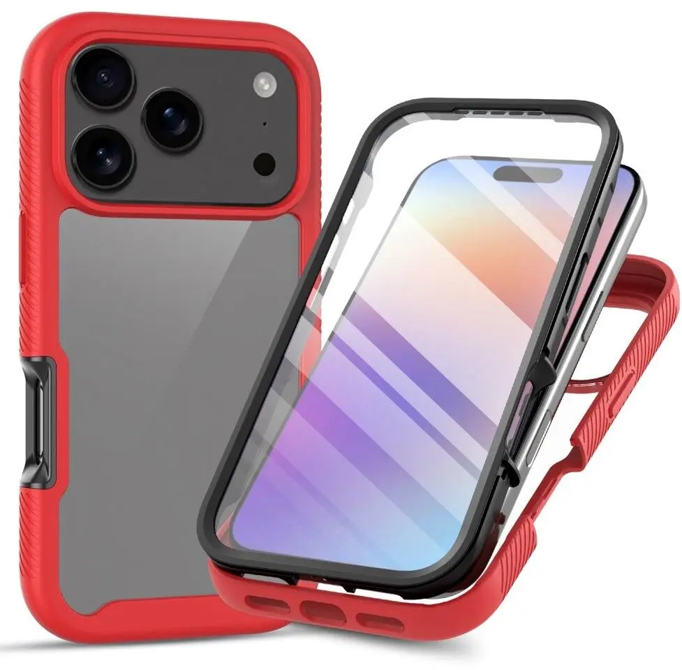 Trolsk Mobildeksel Heldekkende med Skjermbeskyttelse (iPhone 17 Pro Max/18 Pro Max)