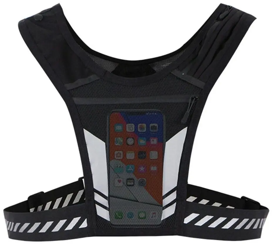 Trolsk Refleksvest for Løping med Lomme for Telefon