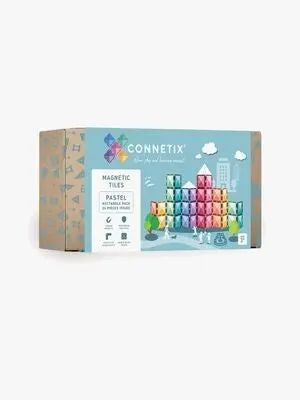 Connetix Magnetiske Byggeklosser Pastell Rektangel 24 Deler