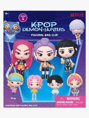 K-Pop Demon Hunters Clip On Figur 1-pack Blandet