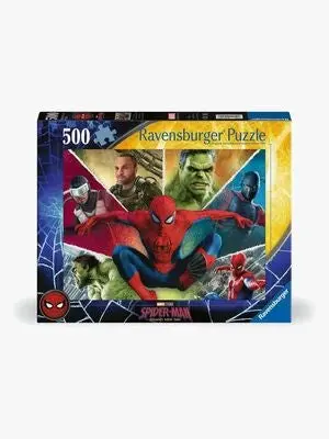 Ravensburger Spider-Man Puslespill Brand New Day, 500 Brikker