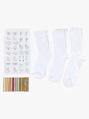 Creativ Company Hobbysett Broderi Sokker