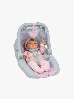 Tiny Treasure Babybilstol Dukke