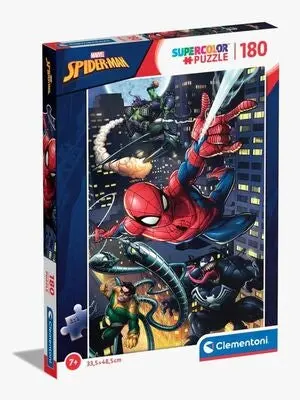 Clementoni Marvel Spider-Man Barnepuslespill 180 Brikker